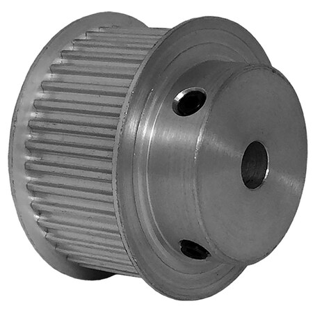 B&B Manufacturing 38-3P15-6FA3, Timing Pulley, Aluminum, Clear Anodized, 38-3P15-6FA3